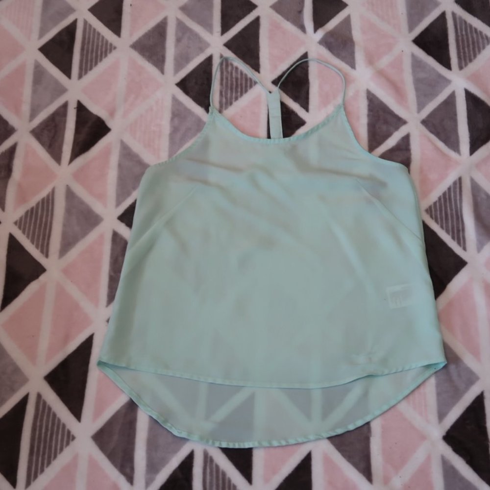 H&M sleeveless camisole type blouse with t-back